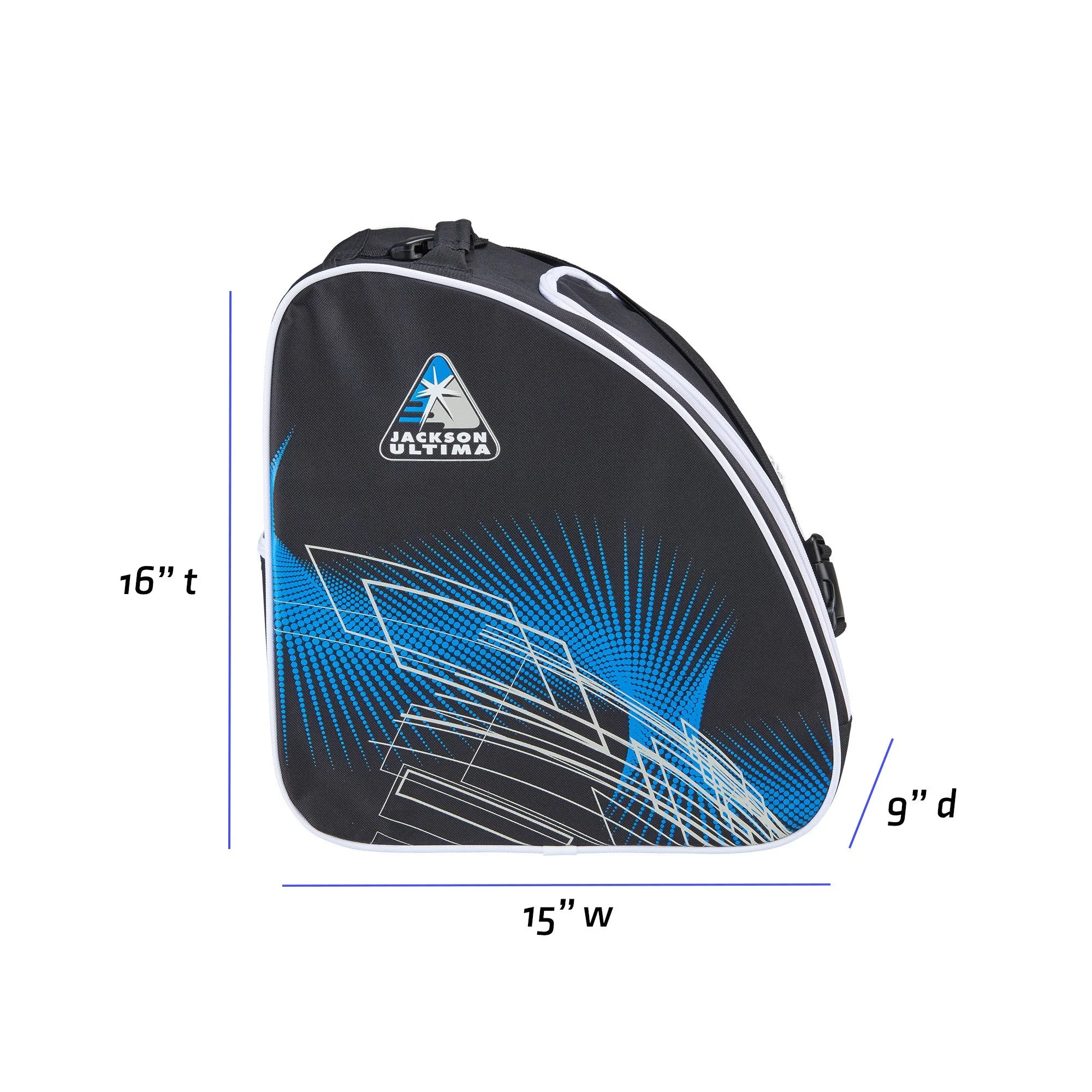 JACKSON OVERSIZED SKATE BAG (BLACK/BLUE) USFS - Image 3